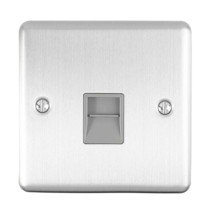 Enhance Decorative Telephone Slave - Satin Stainless - Image 2