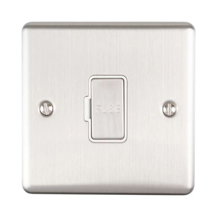 Enhance Decorative Unswitched Fuse Spur - Satin Stainless - Image 3