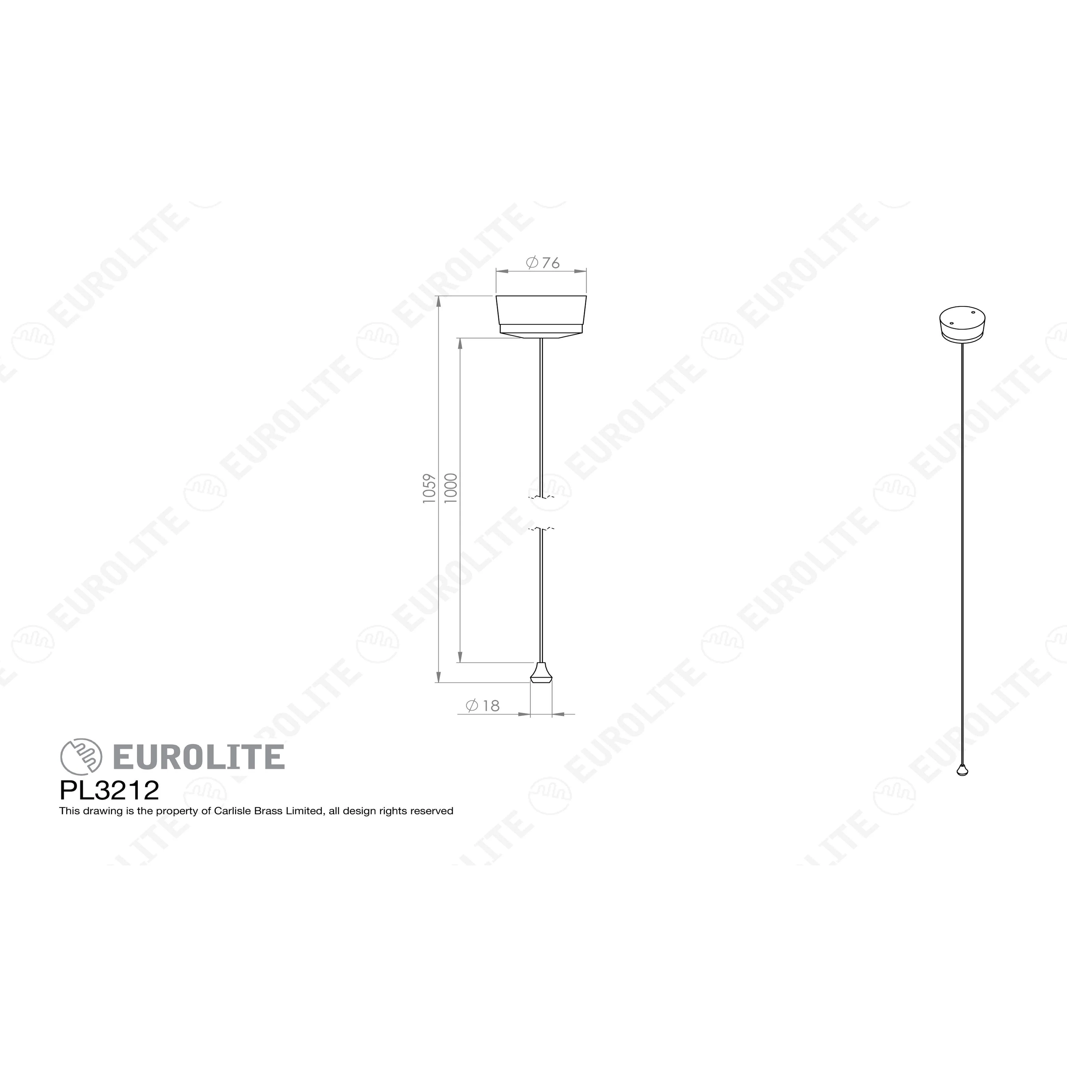 Enhance White Plastic Pull Cord - White - Image 4