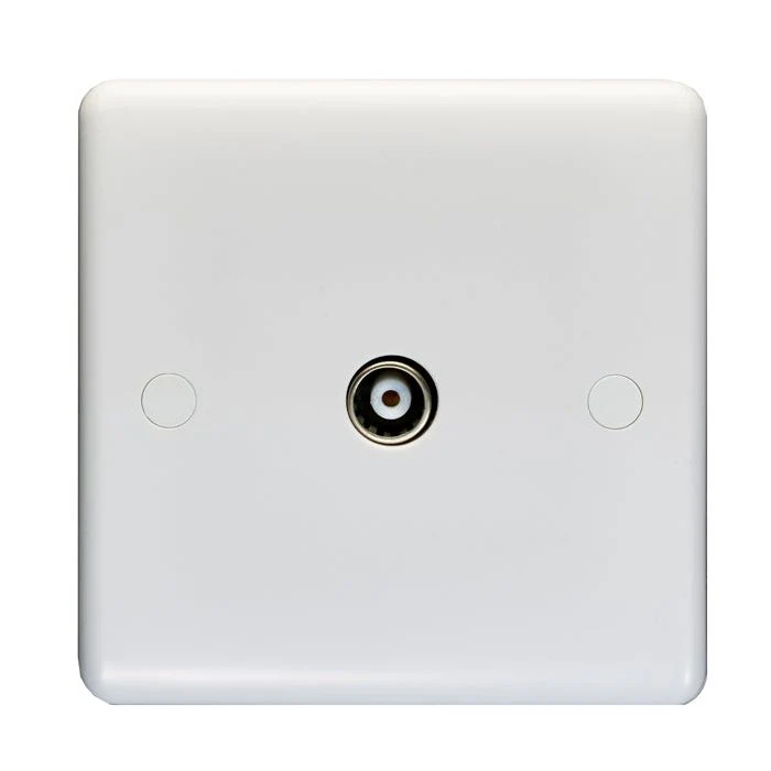 Enhance White Plastic Tv - White - Image 3