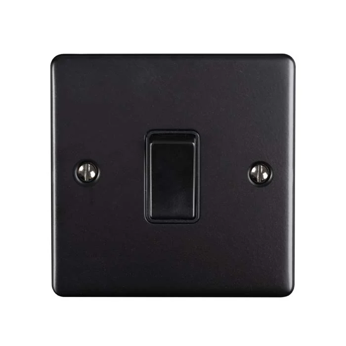 Enhance Decorative Intermediate Switch - Matt Black - Image 2