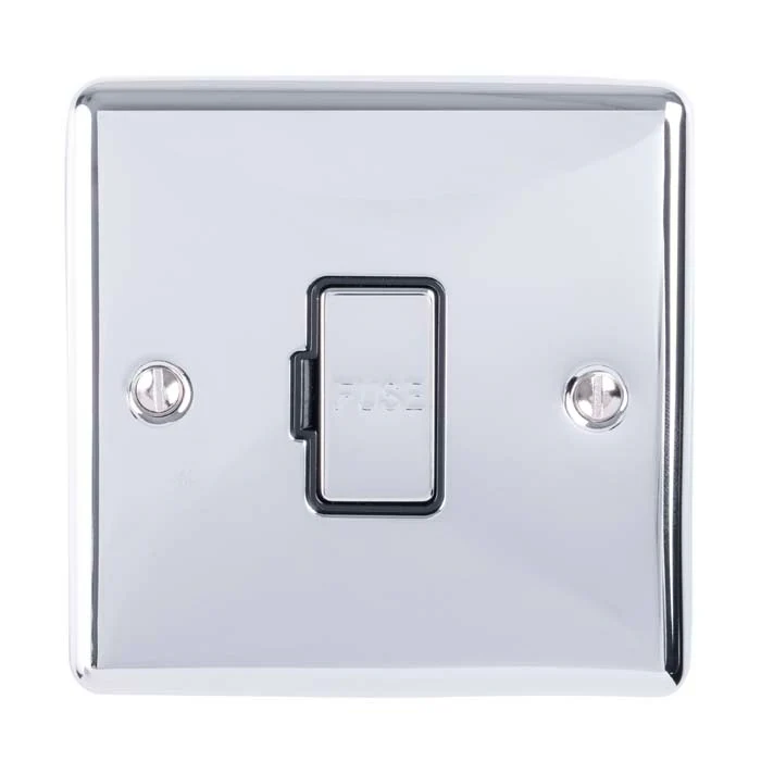 Enhance Decorative Unswitched Fuse Spur - Polished Chrome - Image 2