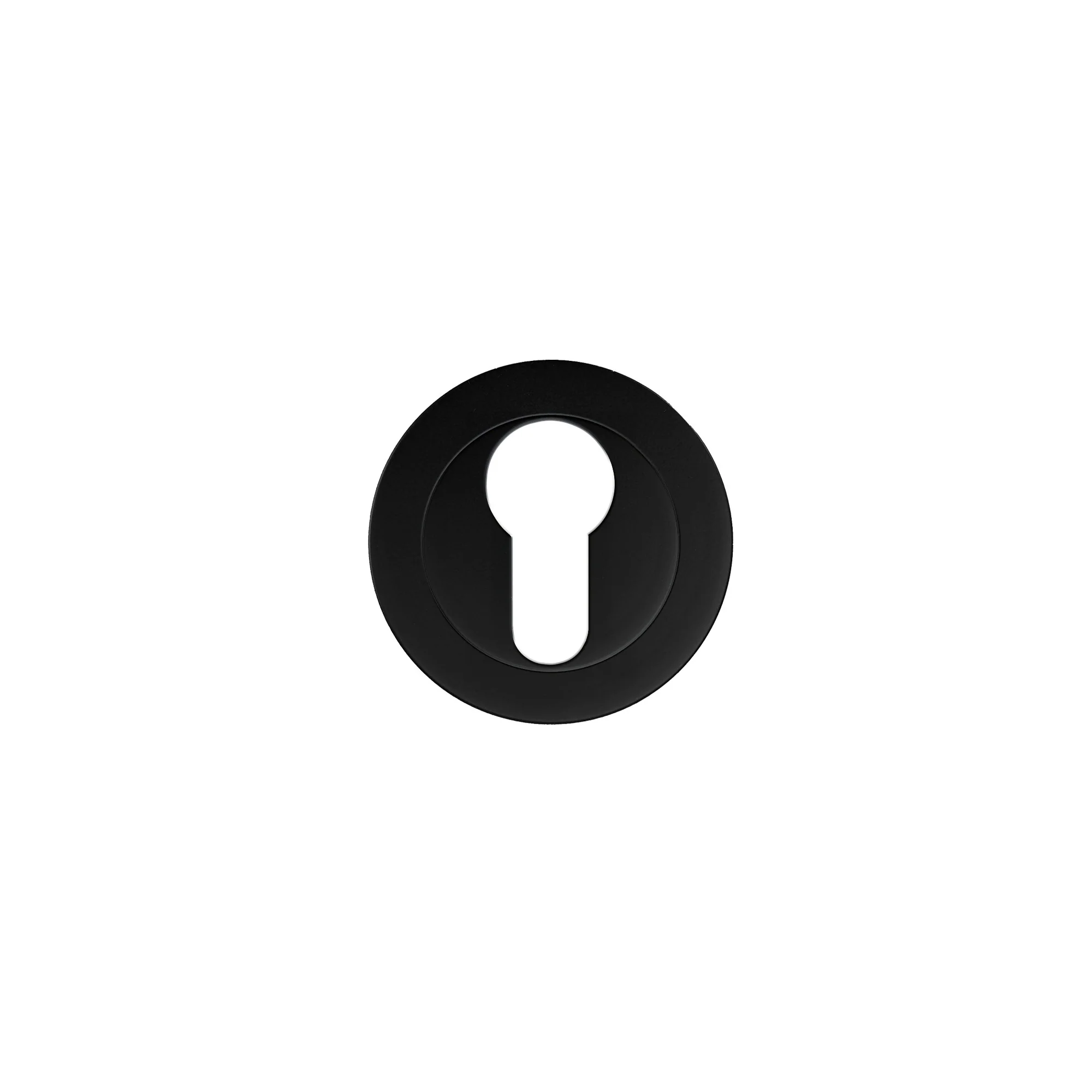 Euro Profile Escutcheon on Round Rose - Image 5