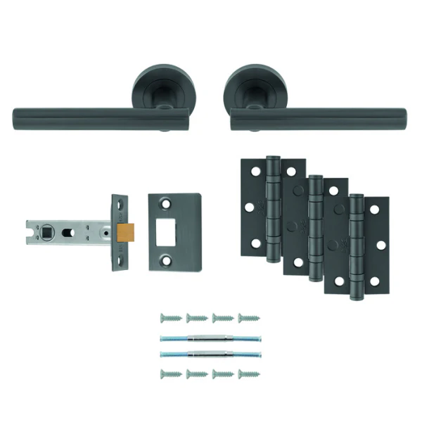 Carlisle Brass Faro Door Handle Pack — Lever, Latch & Hinges (5 Finishes) - Image 2