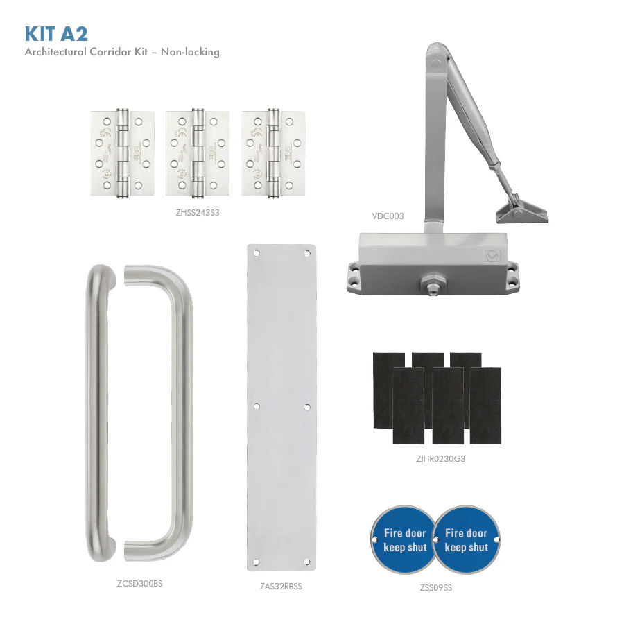 Fire Door Pack - Corridor - Non Locking - Architectural Version