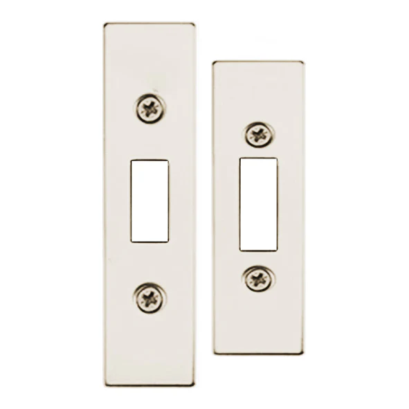 Spare Acc Pk for UK Flat Dead Lock - contains Forend, Strike and Fixing Screws - Image 3