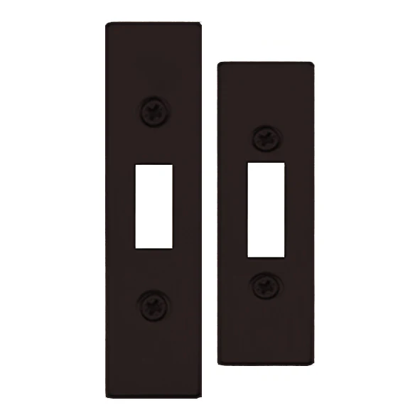 Spare Acc Pk for UK Flat Dead Lock - contains Forend, Strike and Fixing Screws - Image 4