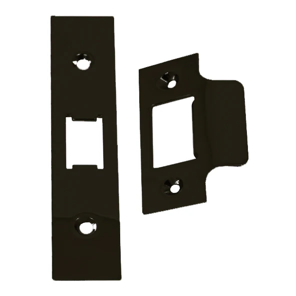 Spare Acc Pk for UK Flat Latch - *BLANK* - contains Forend, Strike and Fixing Screws - Image 4
