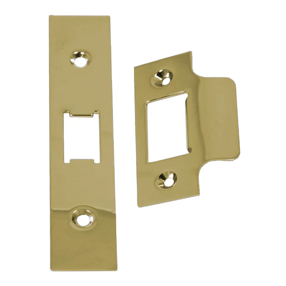 Spare Acc Pk for UK Flat Latch - *BLANK* - contains Forend, Strike and Fixing Screws - Image 5