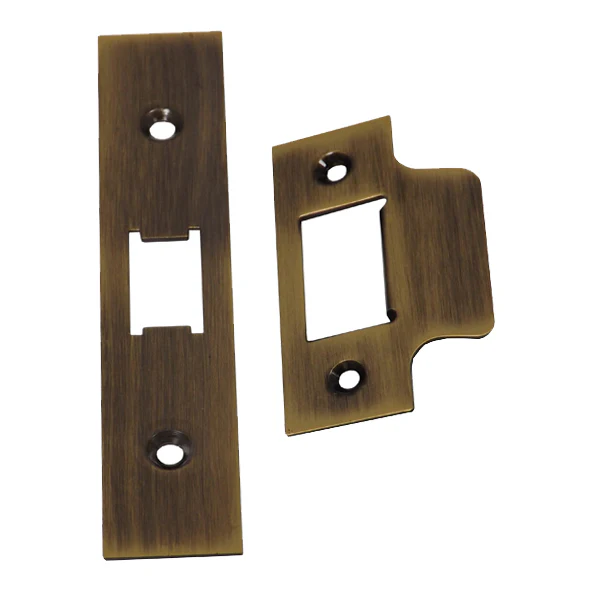 Spare Acc Pk for UK Flat Latch - *BLANK* - contains Forend, Strike and Fixing Screws - Image 6