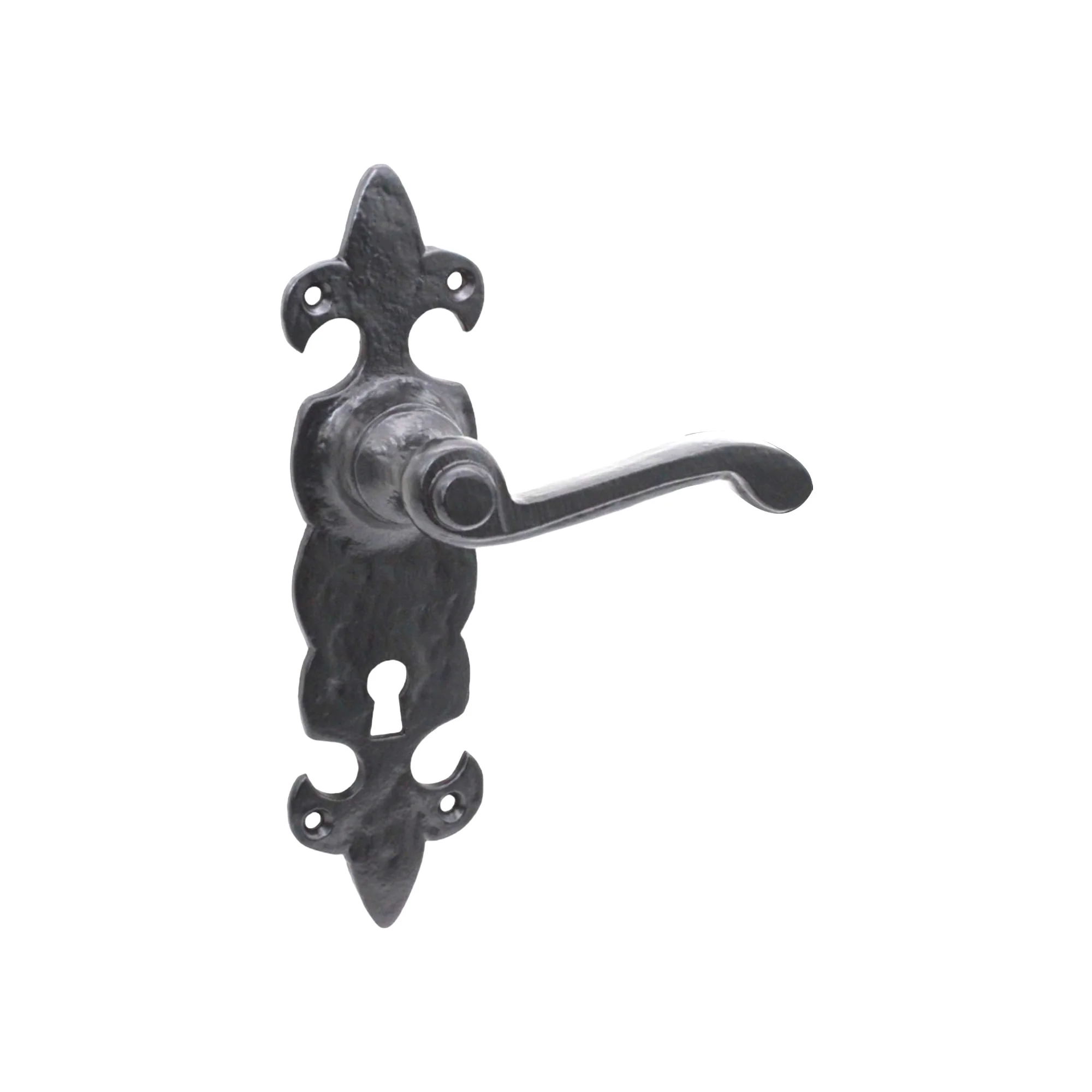 Fleur De Lys Lever Handle