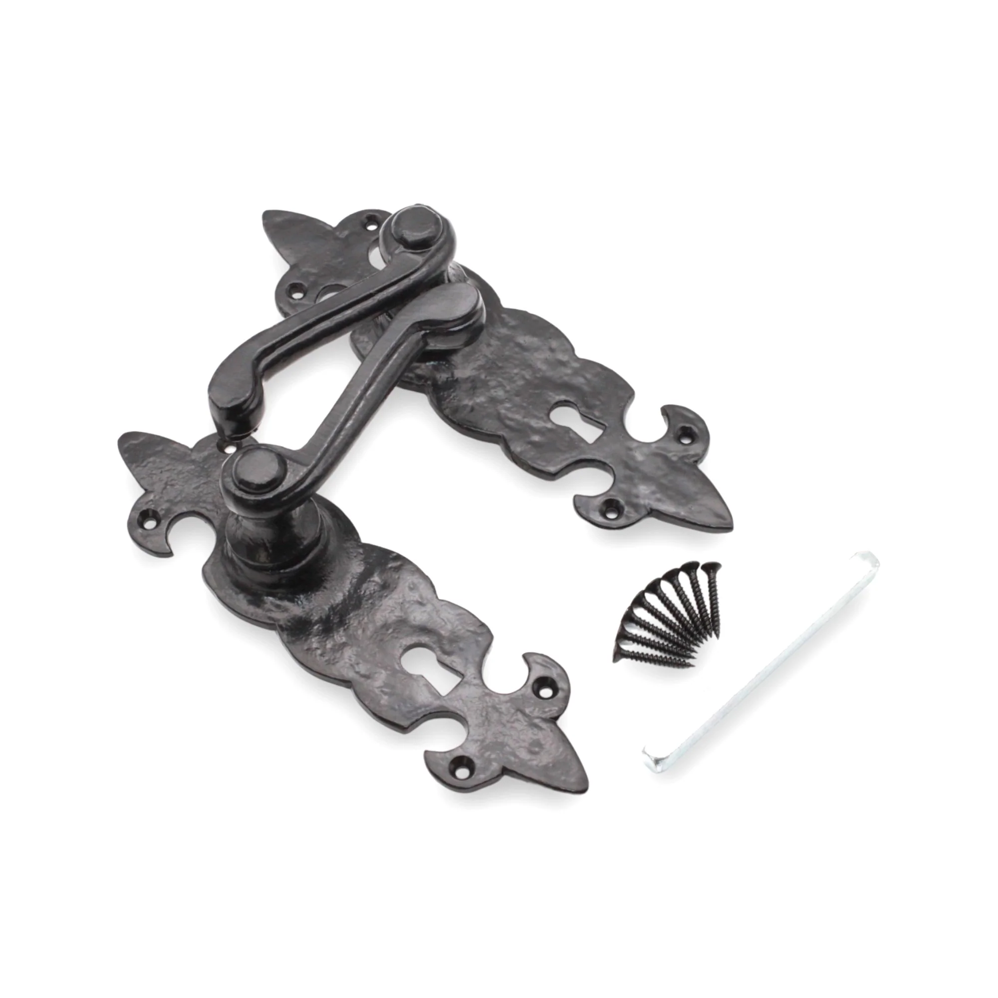 Fleur De Lys Lever Handle - Image 4