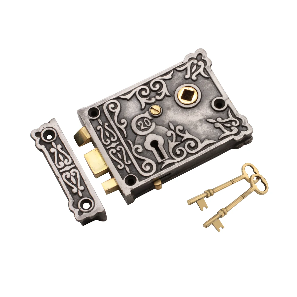 Floral Rim Lock - Image 5