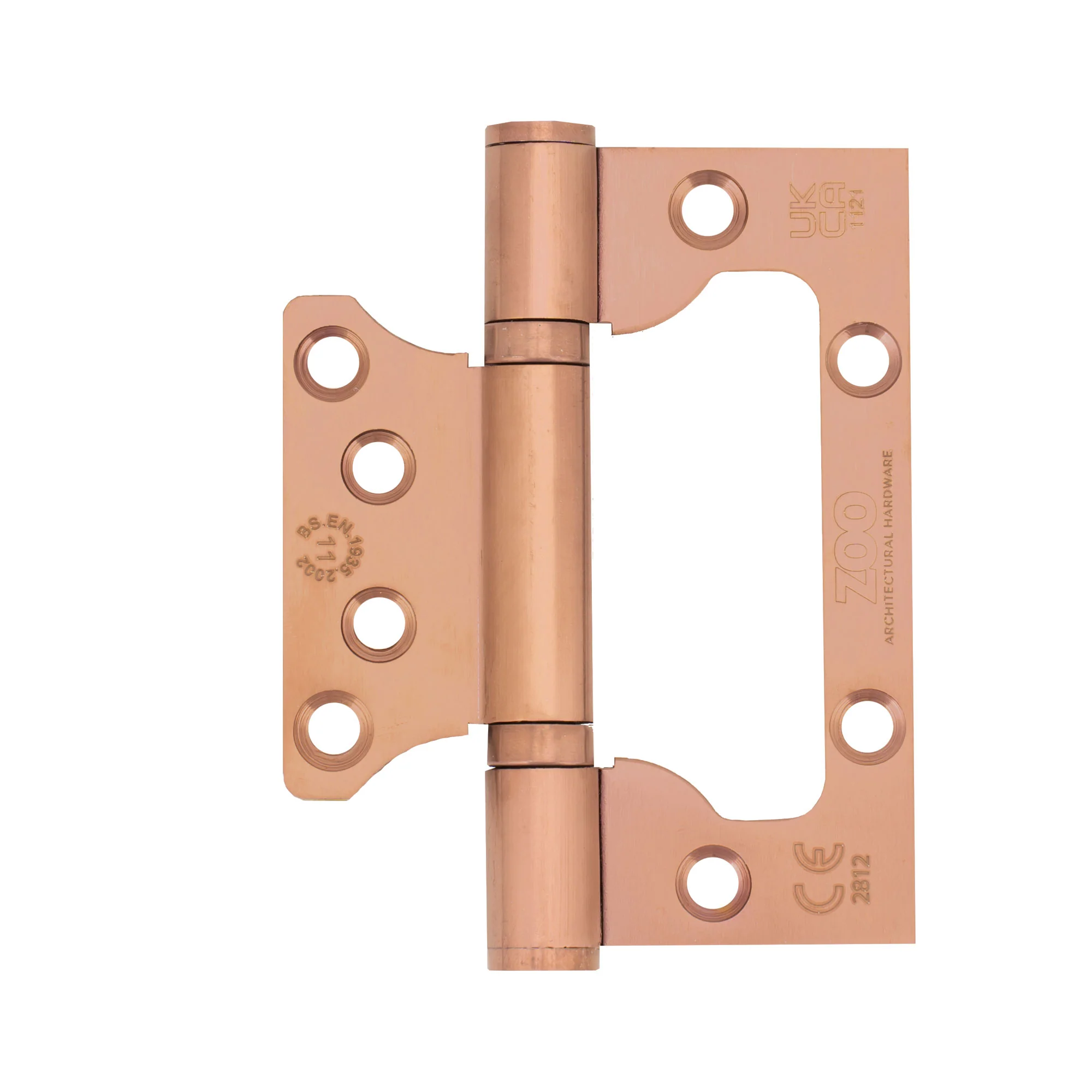 Flush / Interleaf Hinge Pair - CE/UKCA - Grade 11 - Image 2