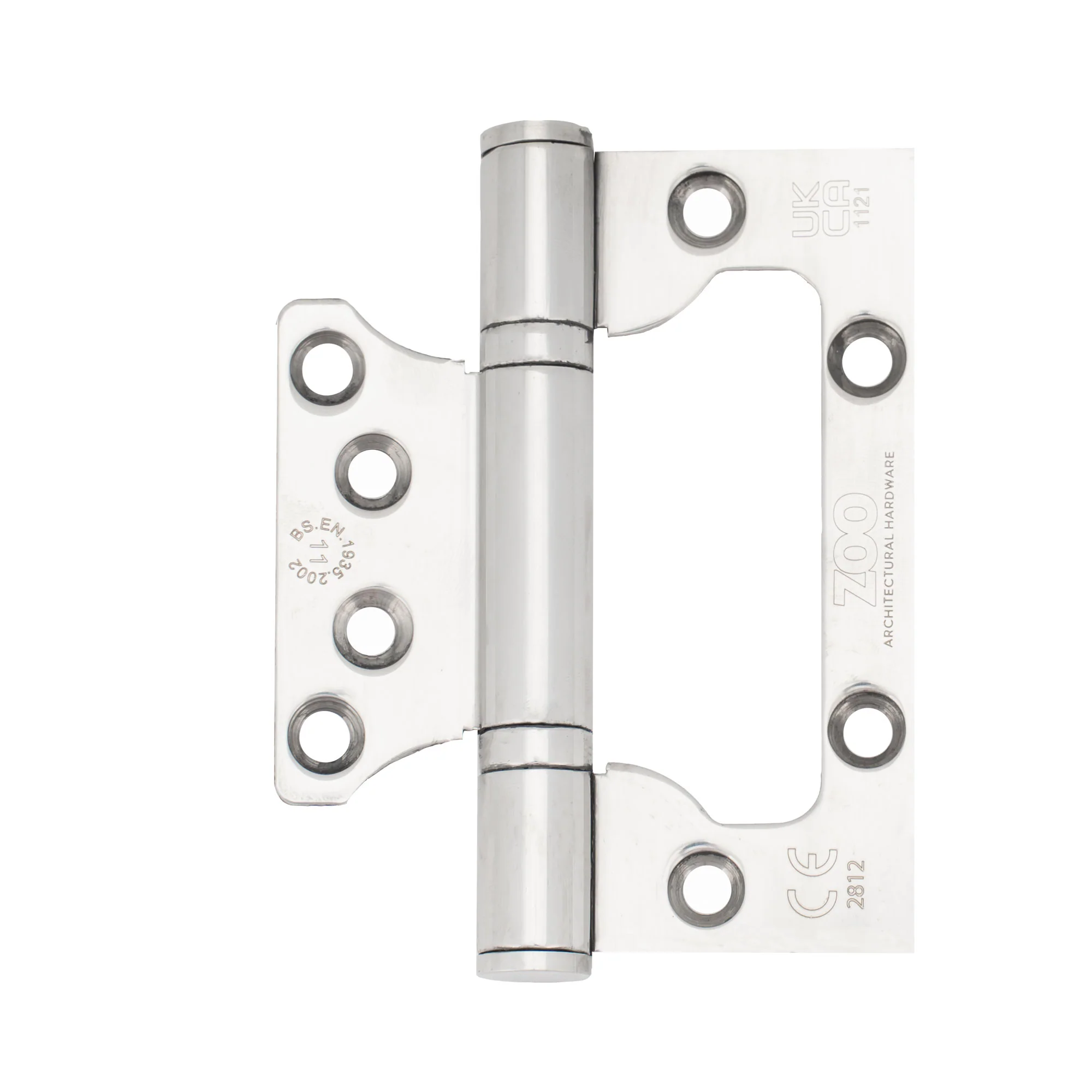 Flush / Interleaf Hinge Pair - CE/UKCA - Grade 11 - Image 4
