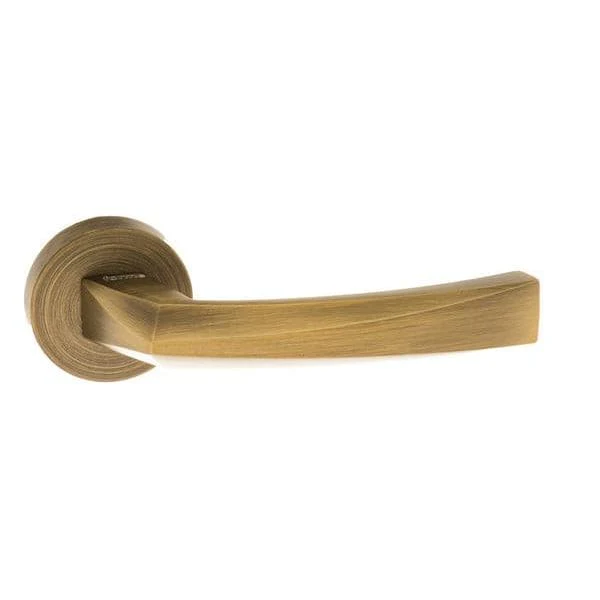 Forme Crystal Designer Lever on Minimal Round Rose - Image 3