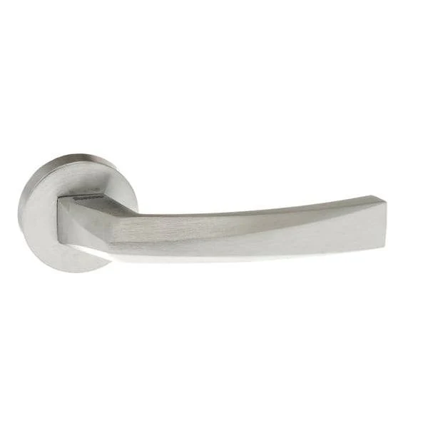 Forme Crystal Designer Lever on Minimal Round Rose - Image 4