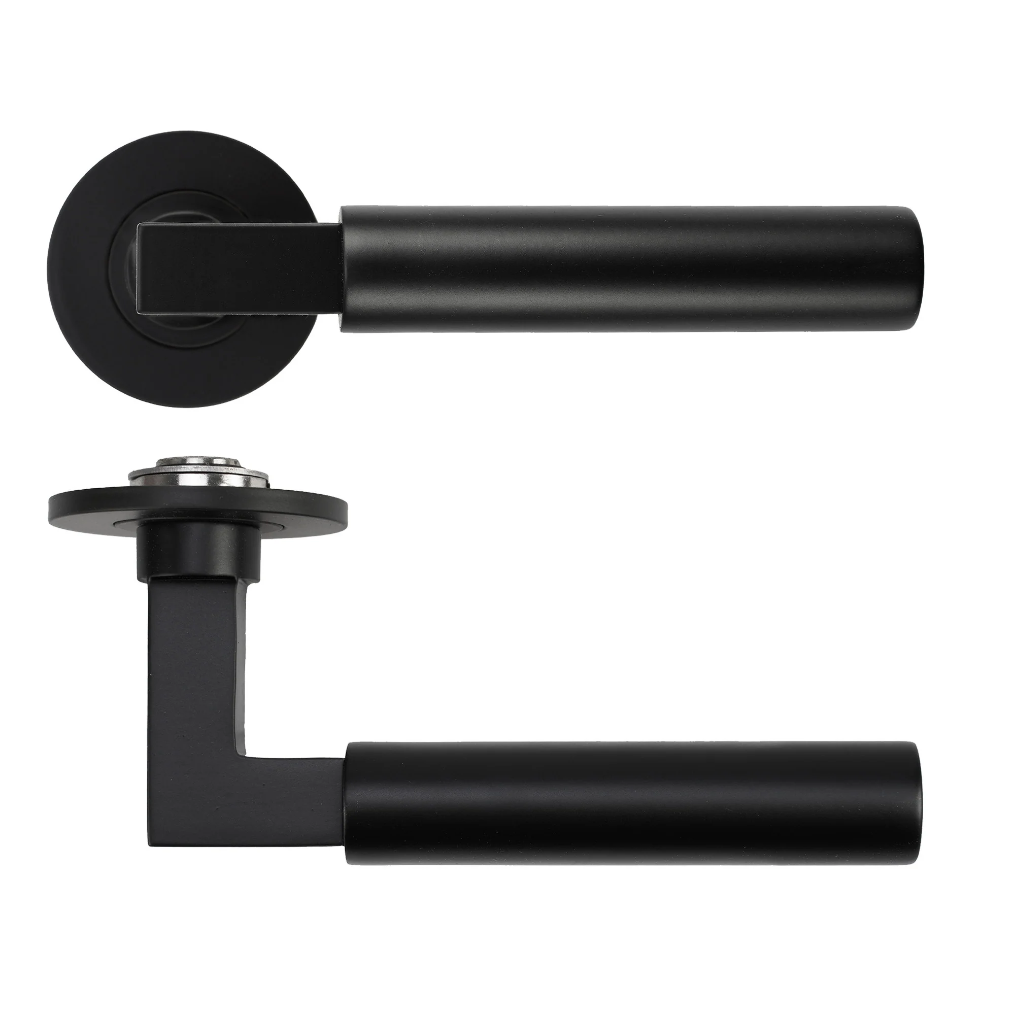 Garda Lever on 4mm Round Slim Sprung Rose - Image 4