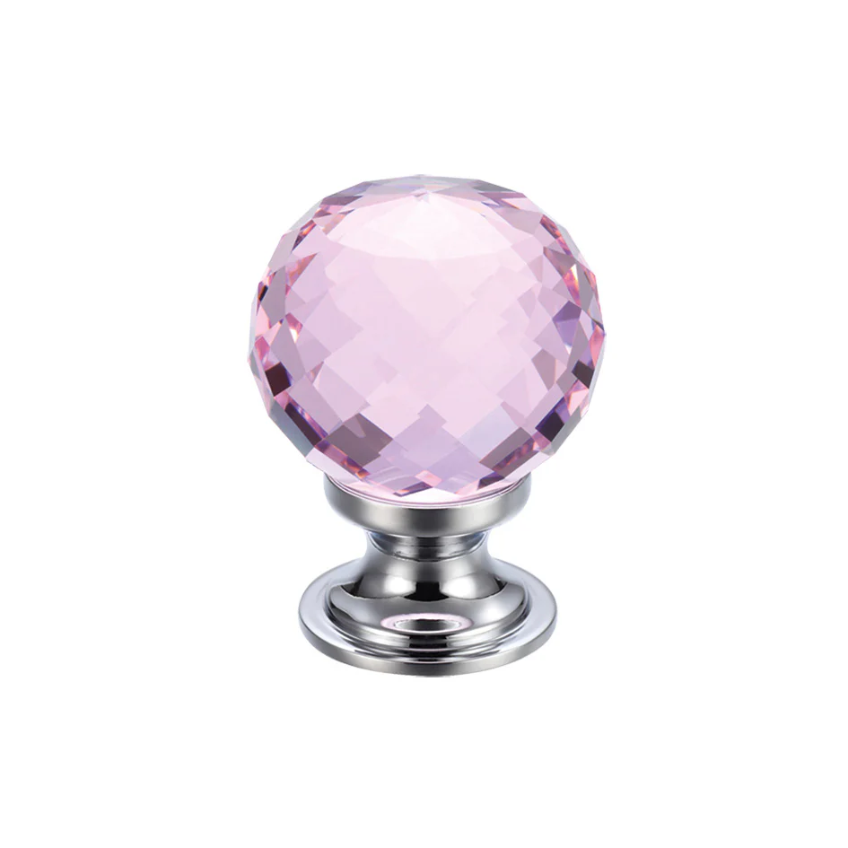 Glass Ball Cabinet Knob – Facetted - Image 16