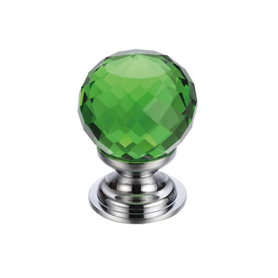 Glass Ball Cabinet Knob – Facetted - Image 19