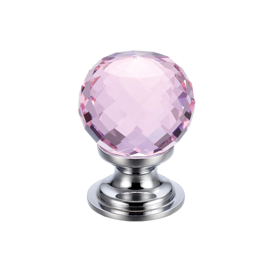 Glass Ball Cabinet Knob – Facetted - Image 20