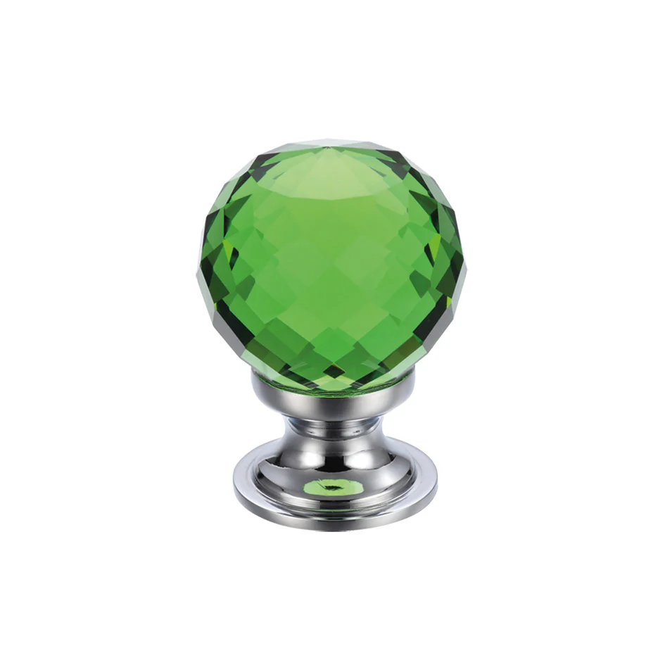 Glass Ball Cabinet Knob – Facetted - Image 7