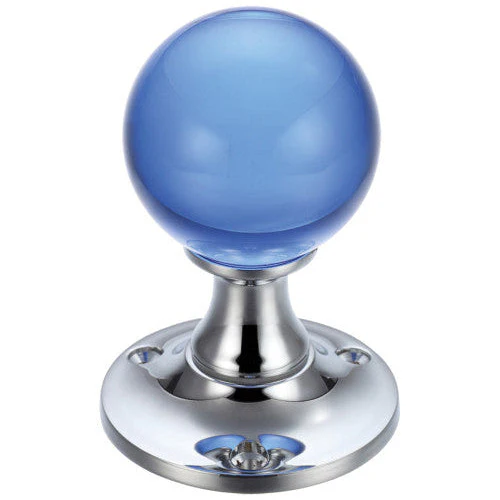 Glass Ball Mortice Knob - 50mm