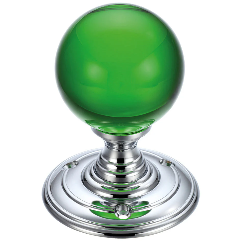 Glass Ball Mortice Knob - 55mm - Image 3