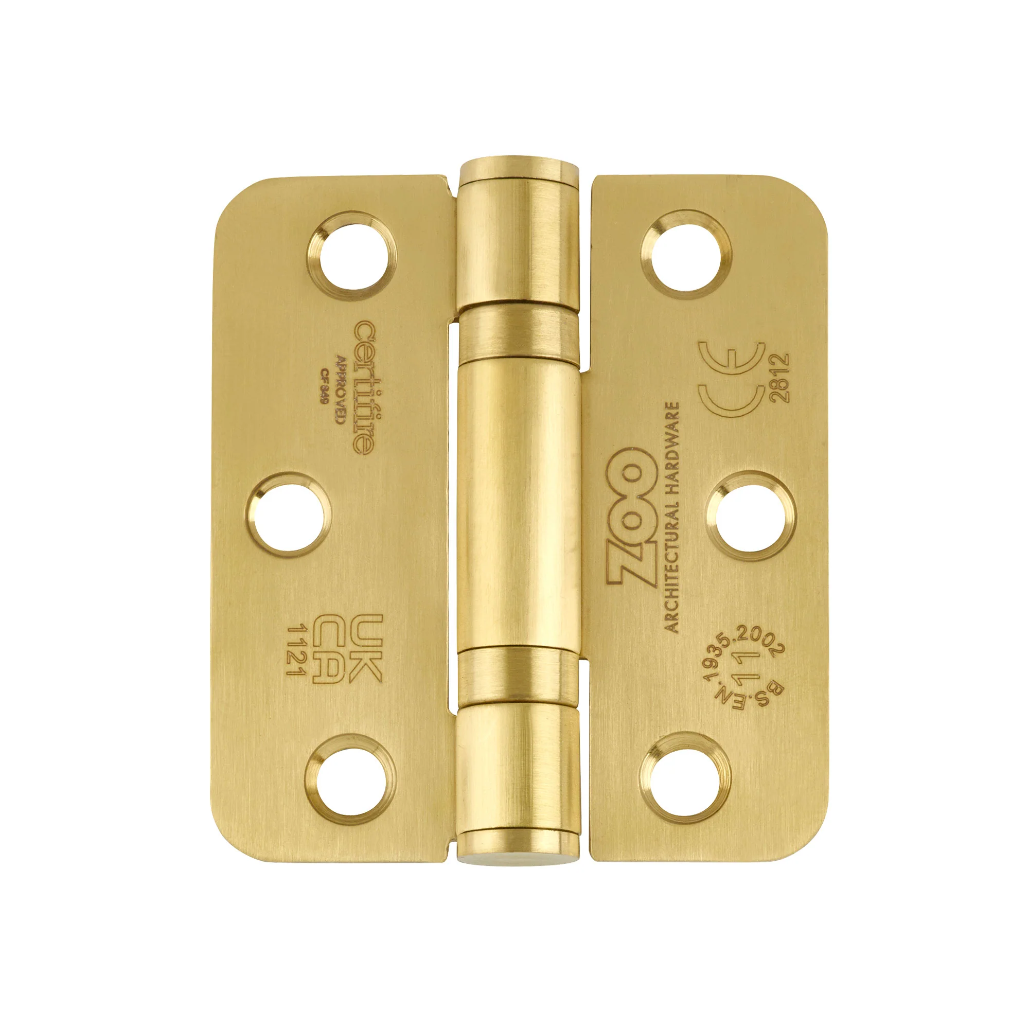 Grade 11 Bearing Hinges - 76mm x 67mm x 2.5mm Radius Corner - Image 24