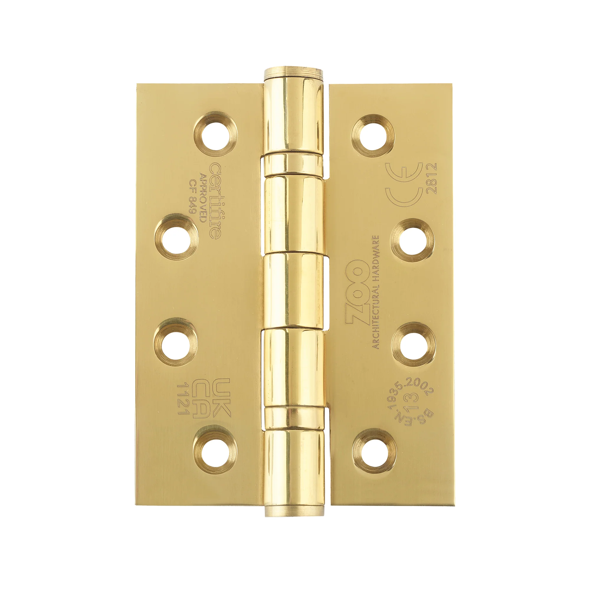 Grade 13 Hinges - Ball Bearing 102mm x 76mm x 3mm Square Corner - Image 24