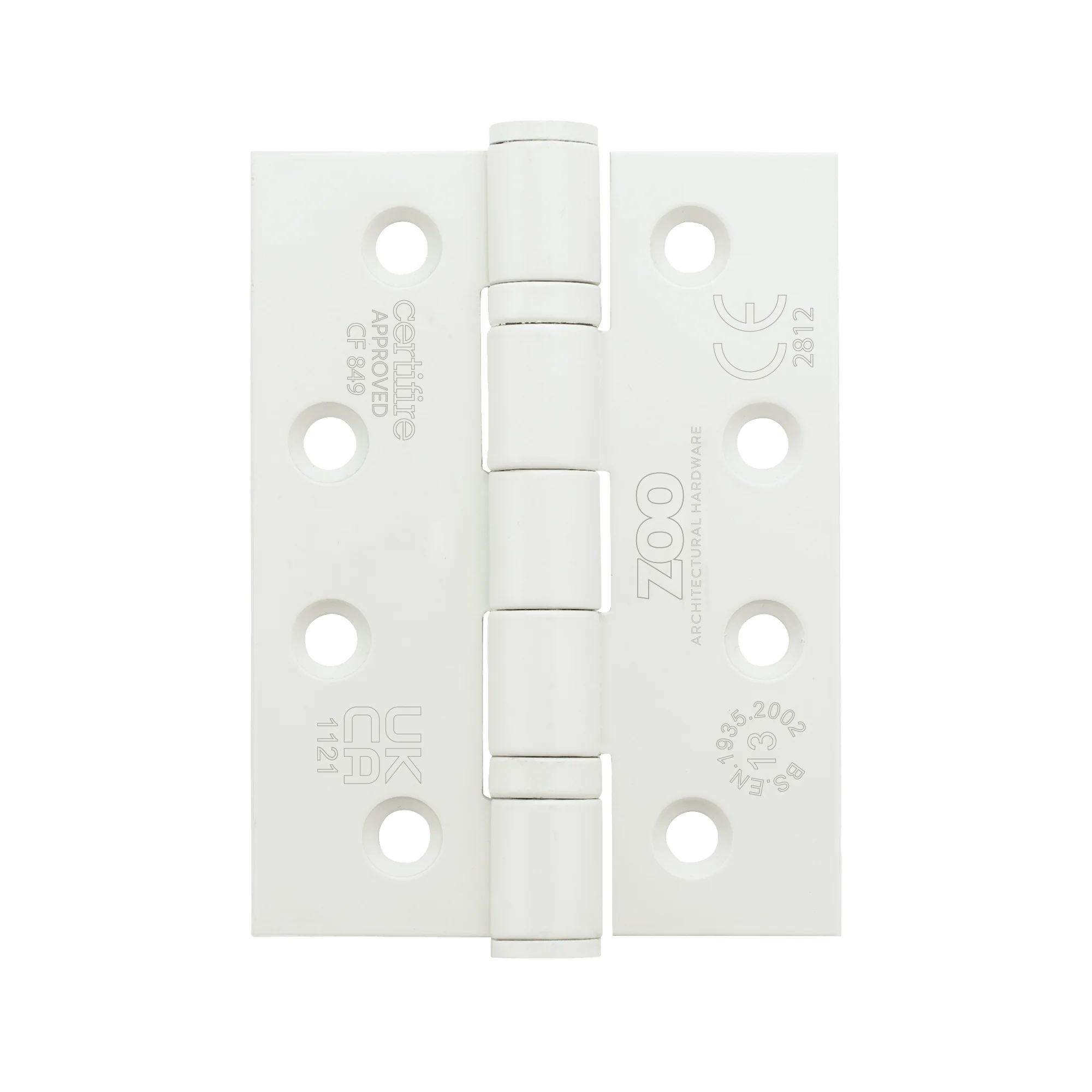 Grade 13 Hinges - Ball Bearing 102mm x 76mm x 3mm Square Corner - Image 50