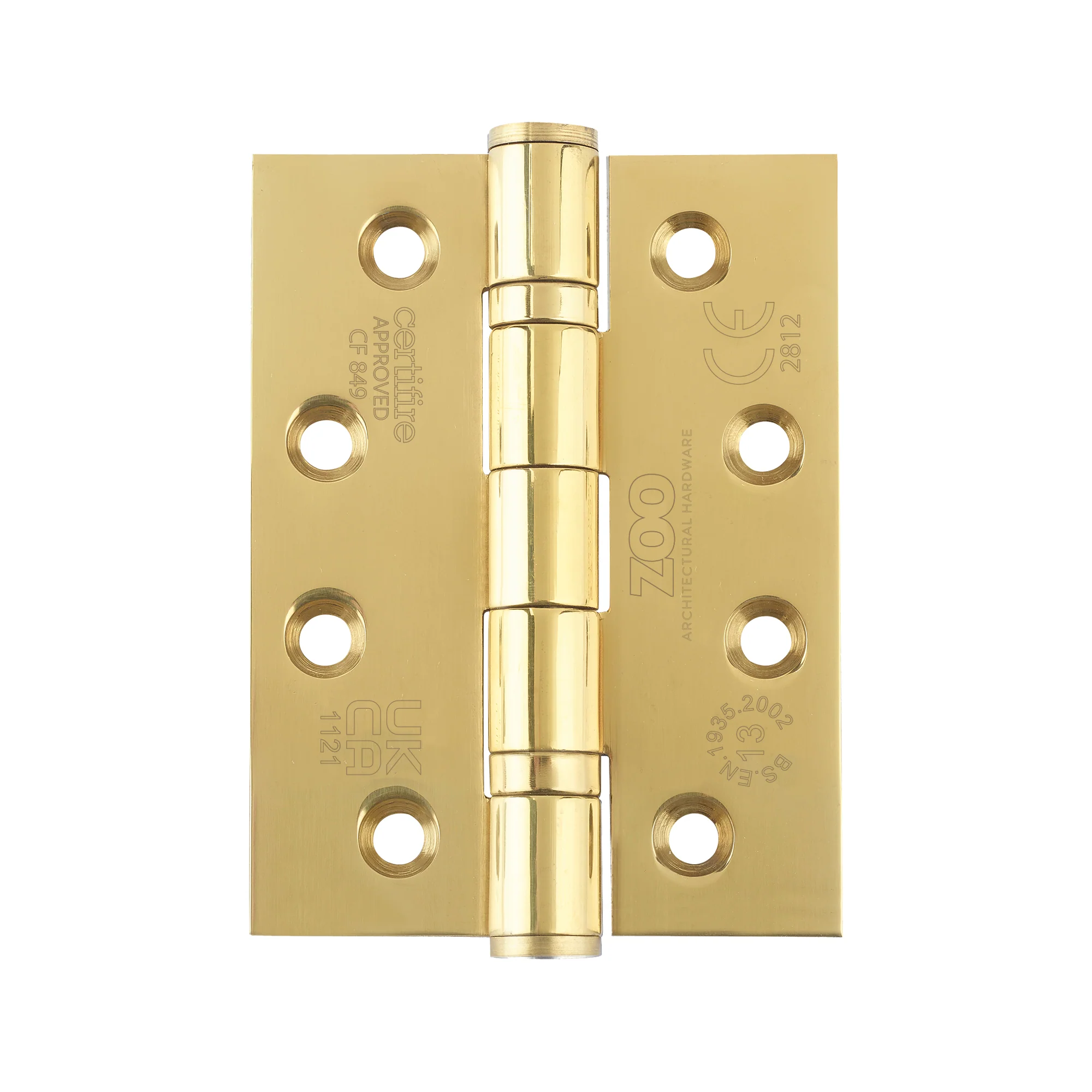 Grade 13 Hinges - Ball Bearing 102mm x 76mm x 3mm Square Corner - Image 54
