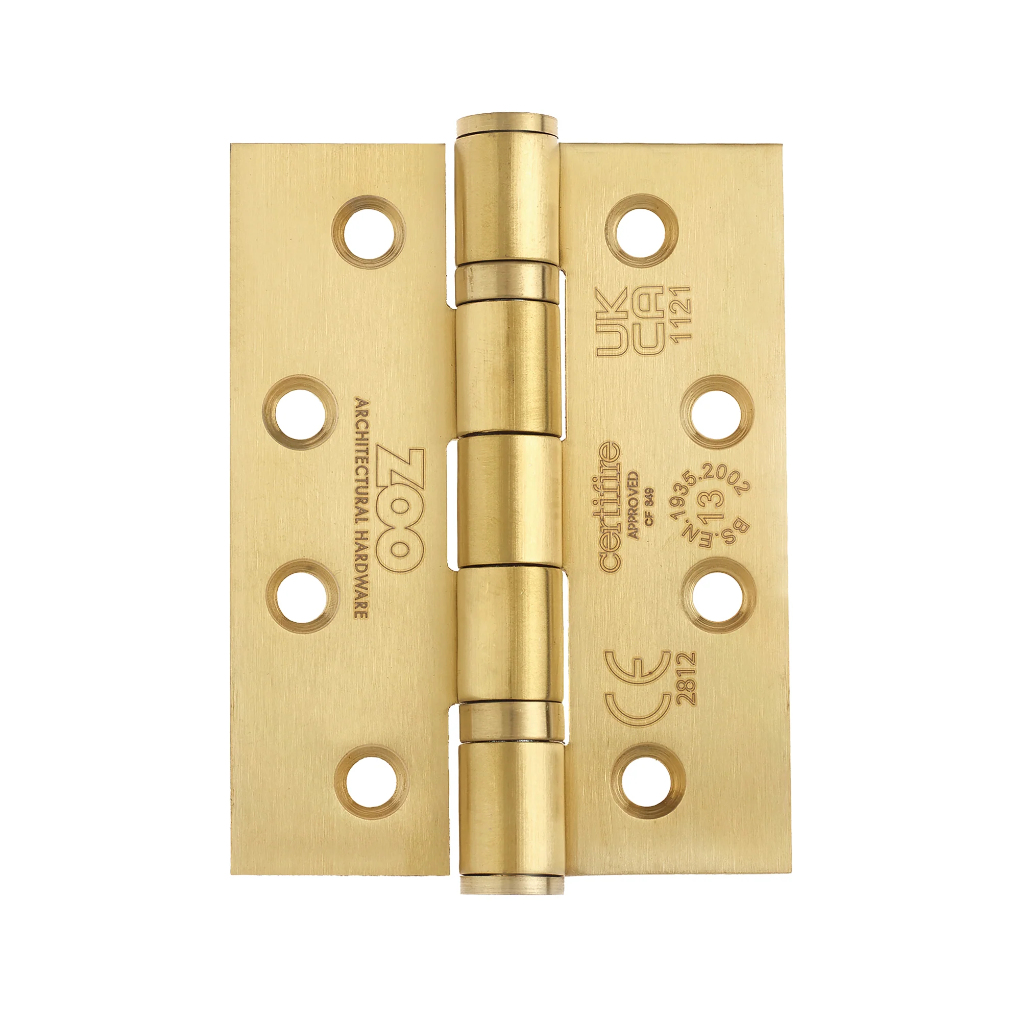 Grade 13 Hinges - Ball Bearing 102mm x 76mm x 3mm Square Corner - Image 68