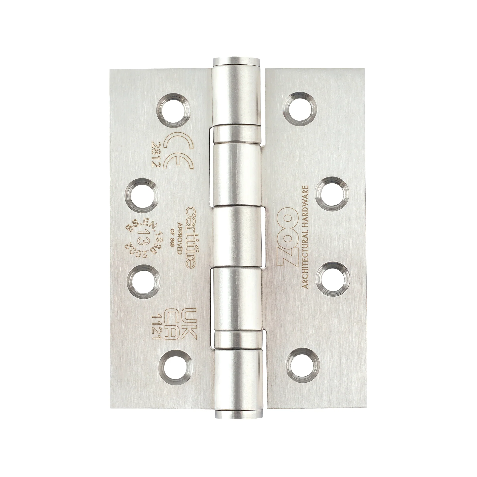 Grade 13 Hinges - Ball Bearing 102mm x 76mm x 3mm Square Corner - Image 74