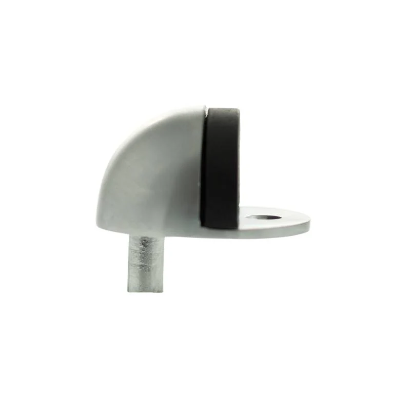 Half Moon Contract Floor Mounted Door Stop - Image 2