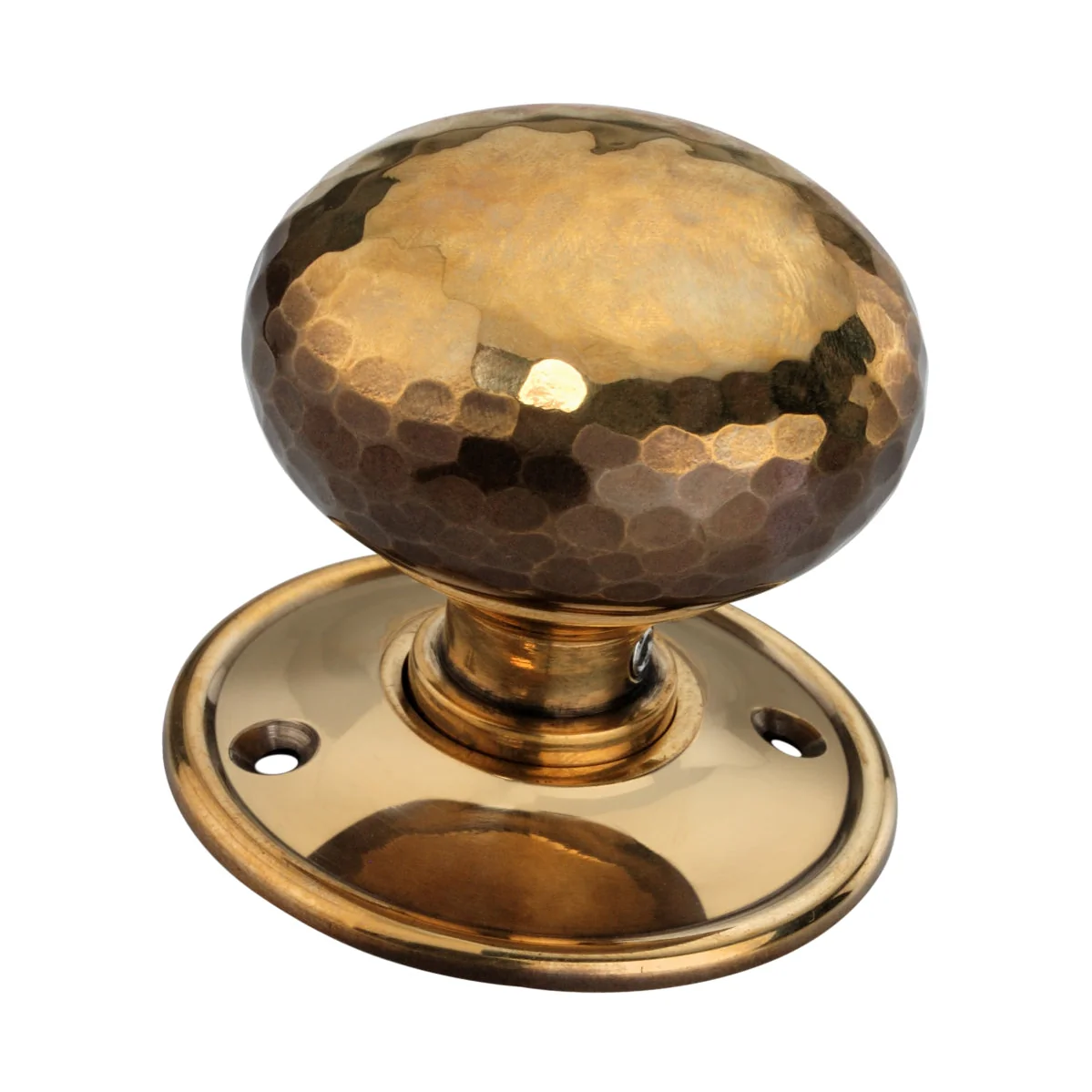 Hammered Cottage Large Mortice/Rim Door Knob