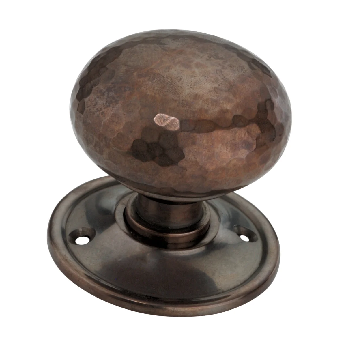 Hammered Cottage Large Mortice/Rim Door Knob - Image 3