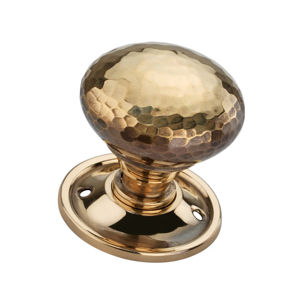 Hammered Mushroom Mortice/Rim Door Knob