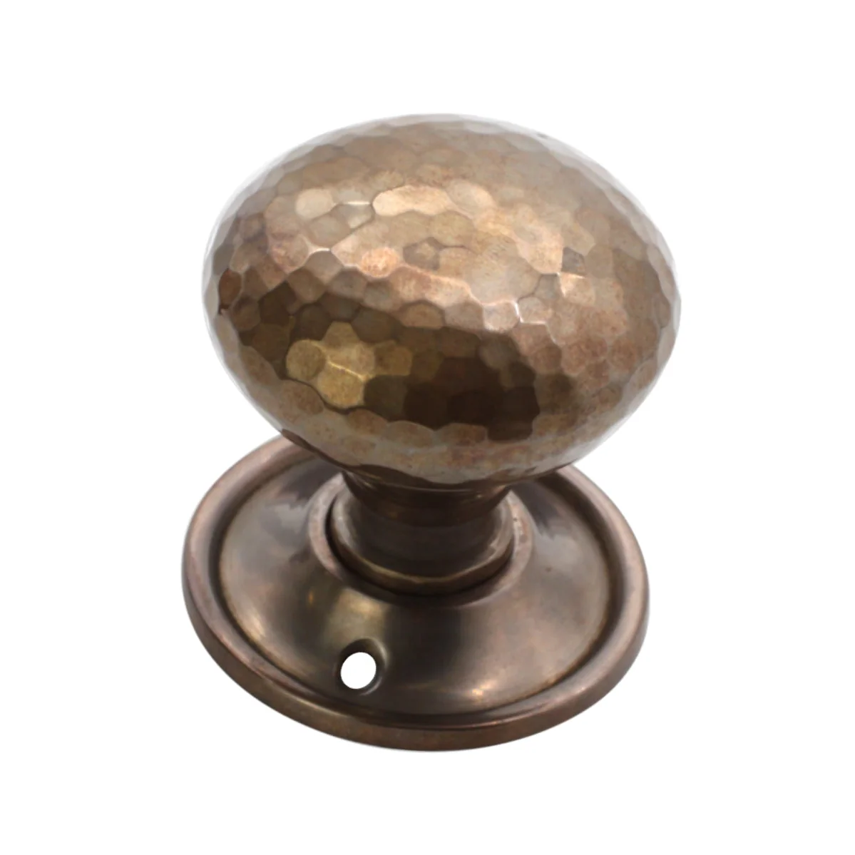 Hammered Mushroom Mortice/Rim Door Knob - Image 3
