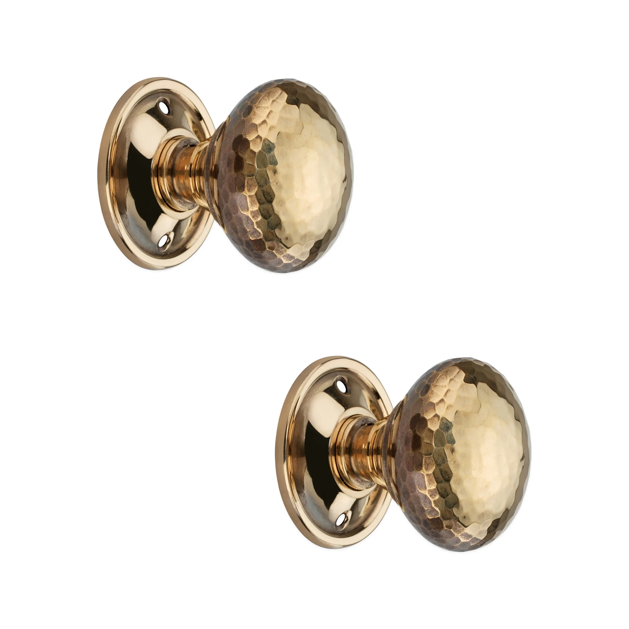 Hammered Mushroom Mortice/Rim Door Knob - Image 4