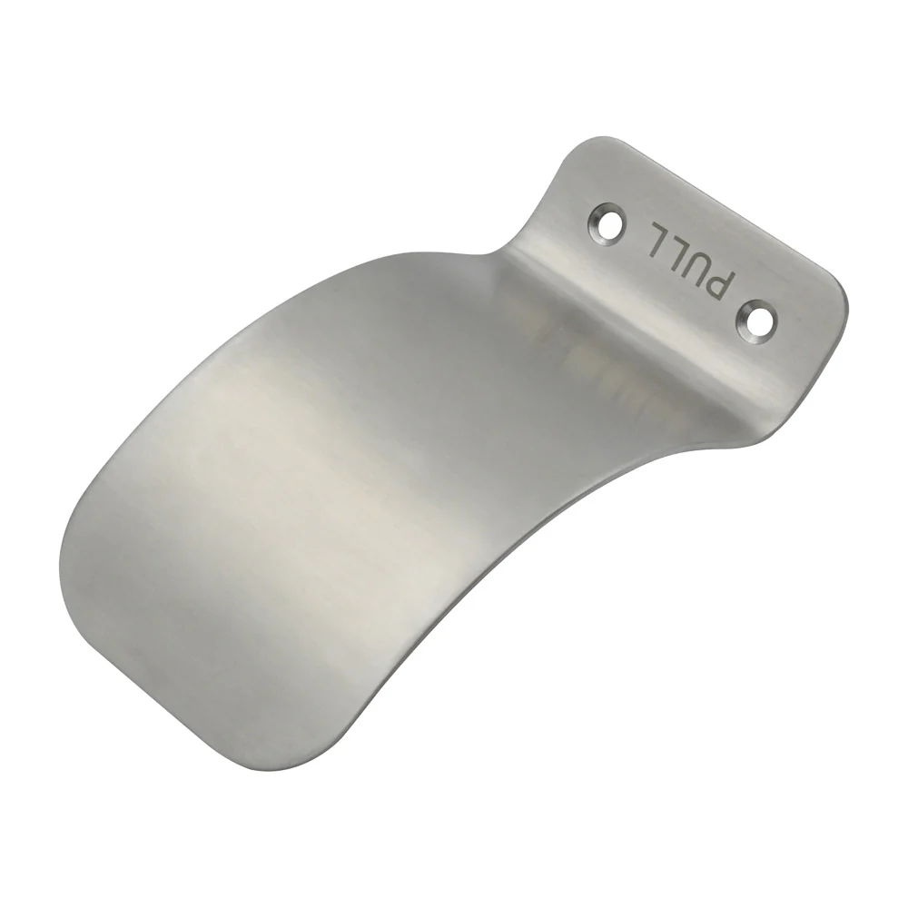Hands Free Pull Face Fixed Side - Pressed Body Sat. St. Steel - Image 2
