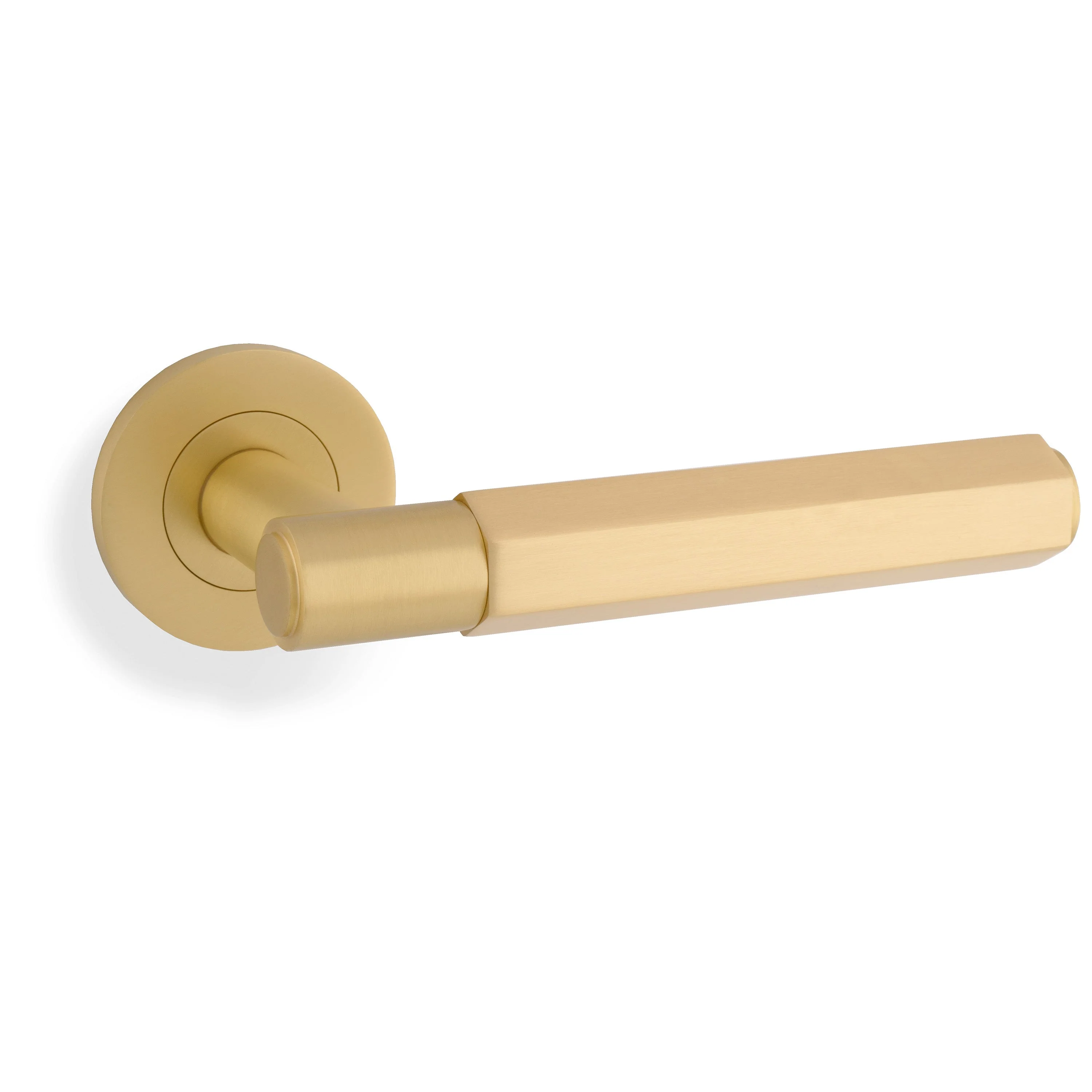 Hex Spitfire Lever on Round Rose - 50x6mm - Image 19
