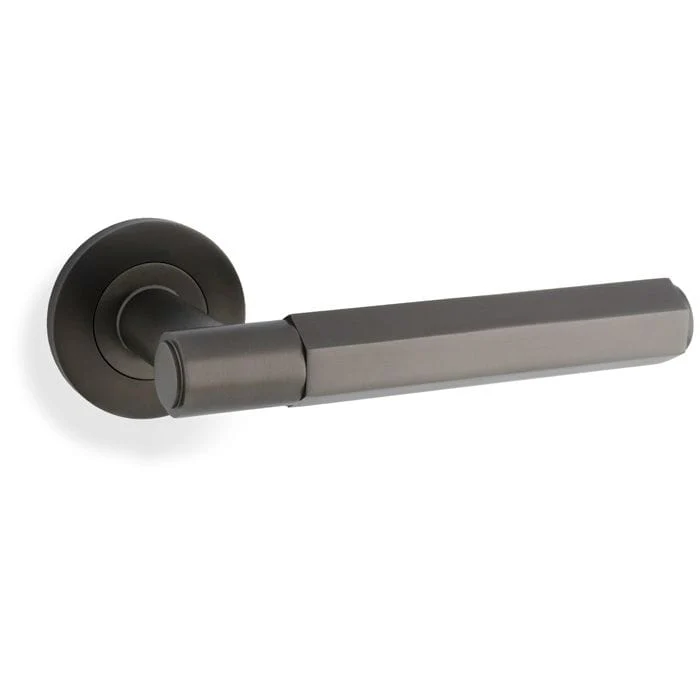 Hex Spitfire Lever on Round Rose - 50x6mm - Image 2