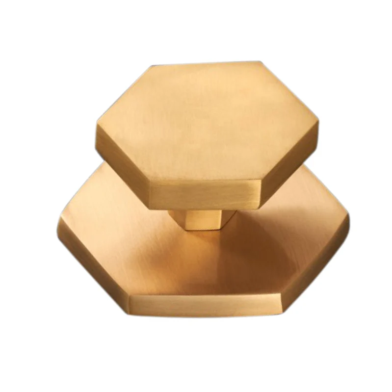 Hexagonal Centre Door Knob