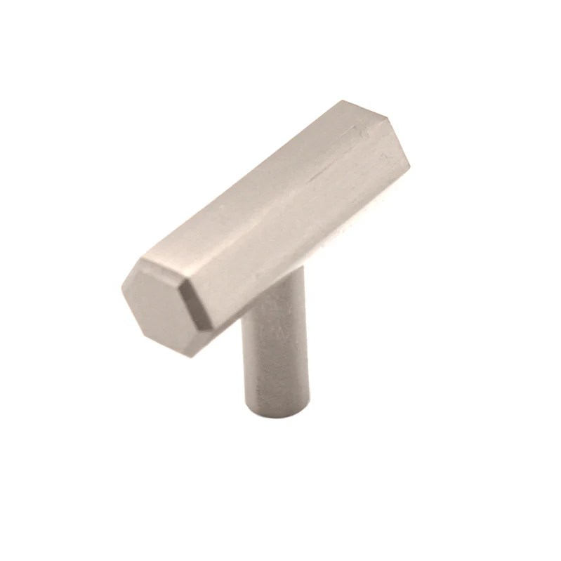 Hexagonal T bar Cupboard Pull - Image 2