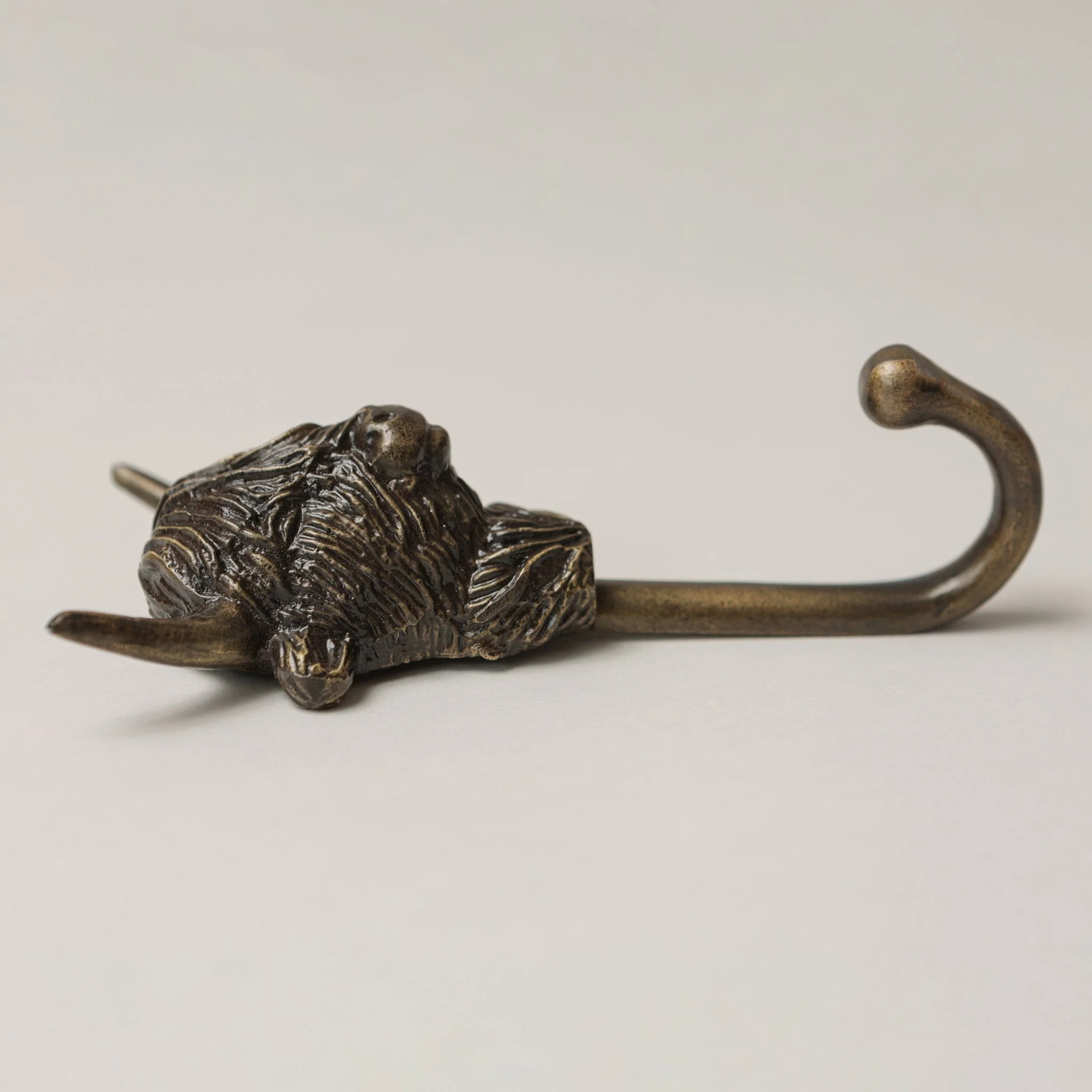 Highland Cow Coat Hook - Heritage Finish - Image 2
