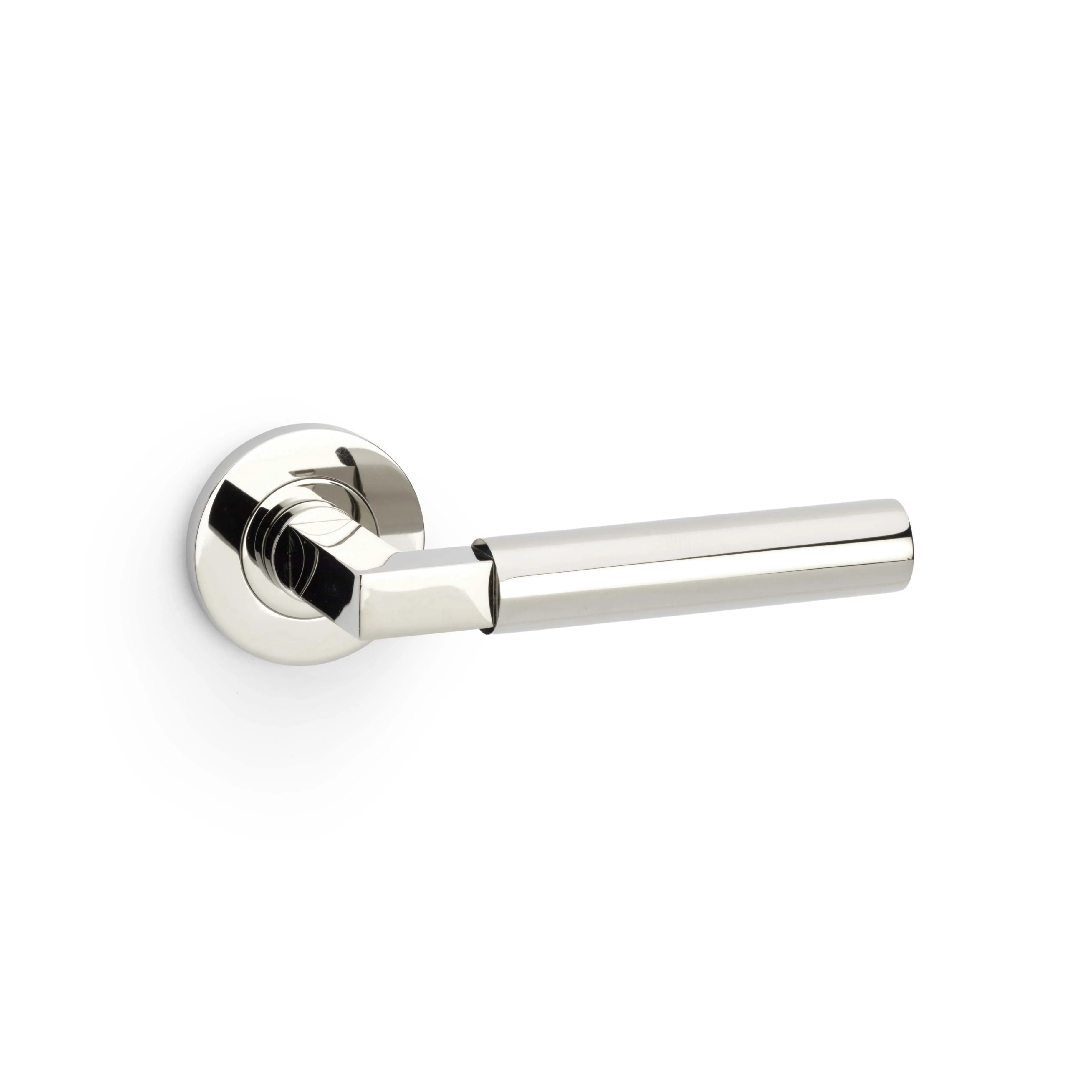 Plain Hurricane Lever on Round Rose - Image 10