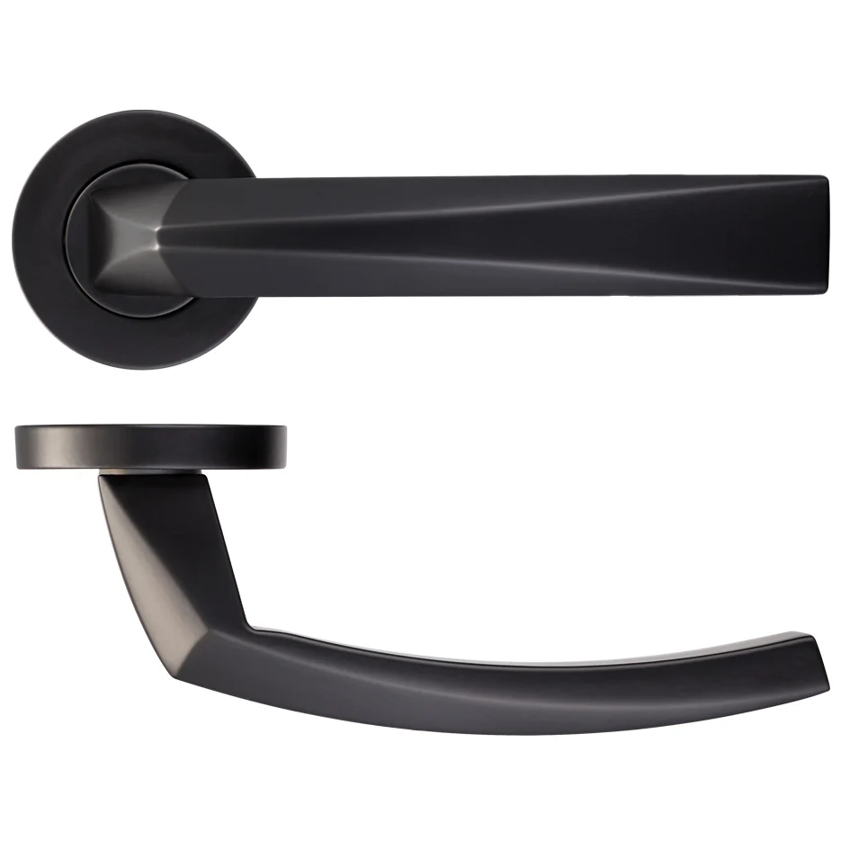 Hydra Lever Handle on Round Rose - Image 3