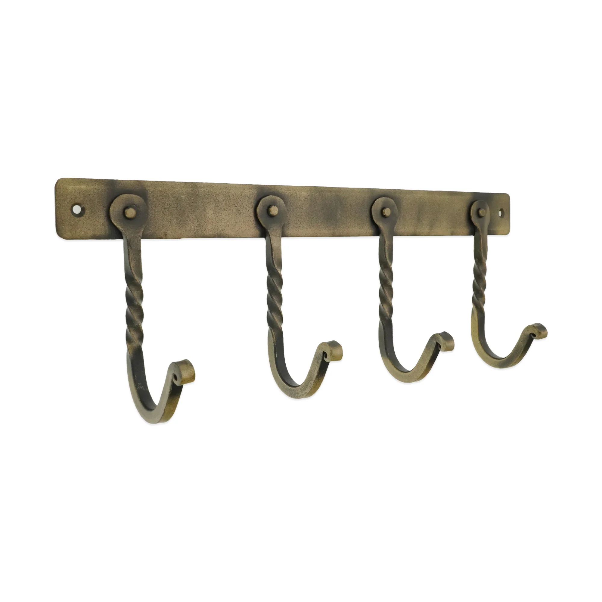 Iron Coat Hook Twisted