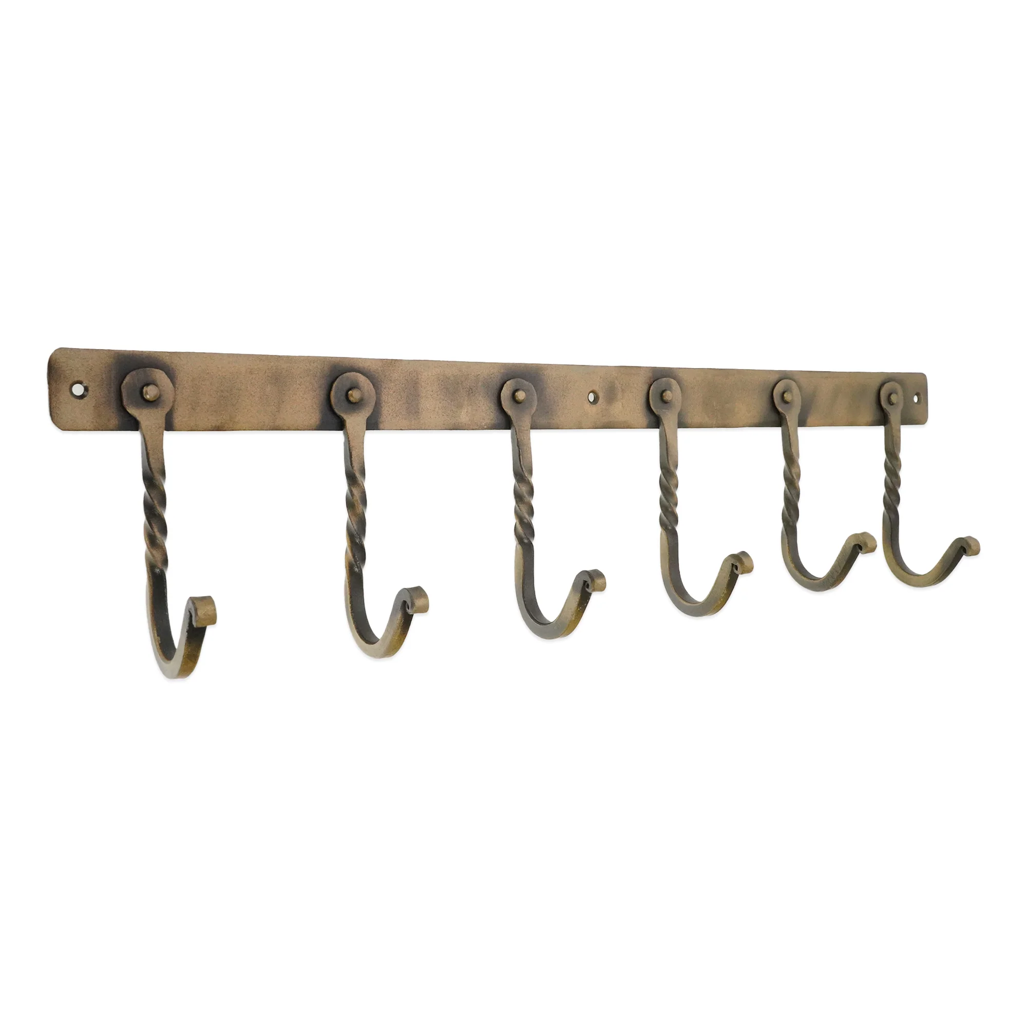 Iron Coat Hook Twisted - Image 2